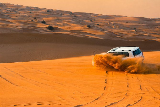 Lehbab Red Dunes Desert Safari with Home Pick & Drop by 4x4 - Standard & VIP Options Available