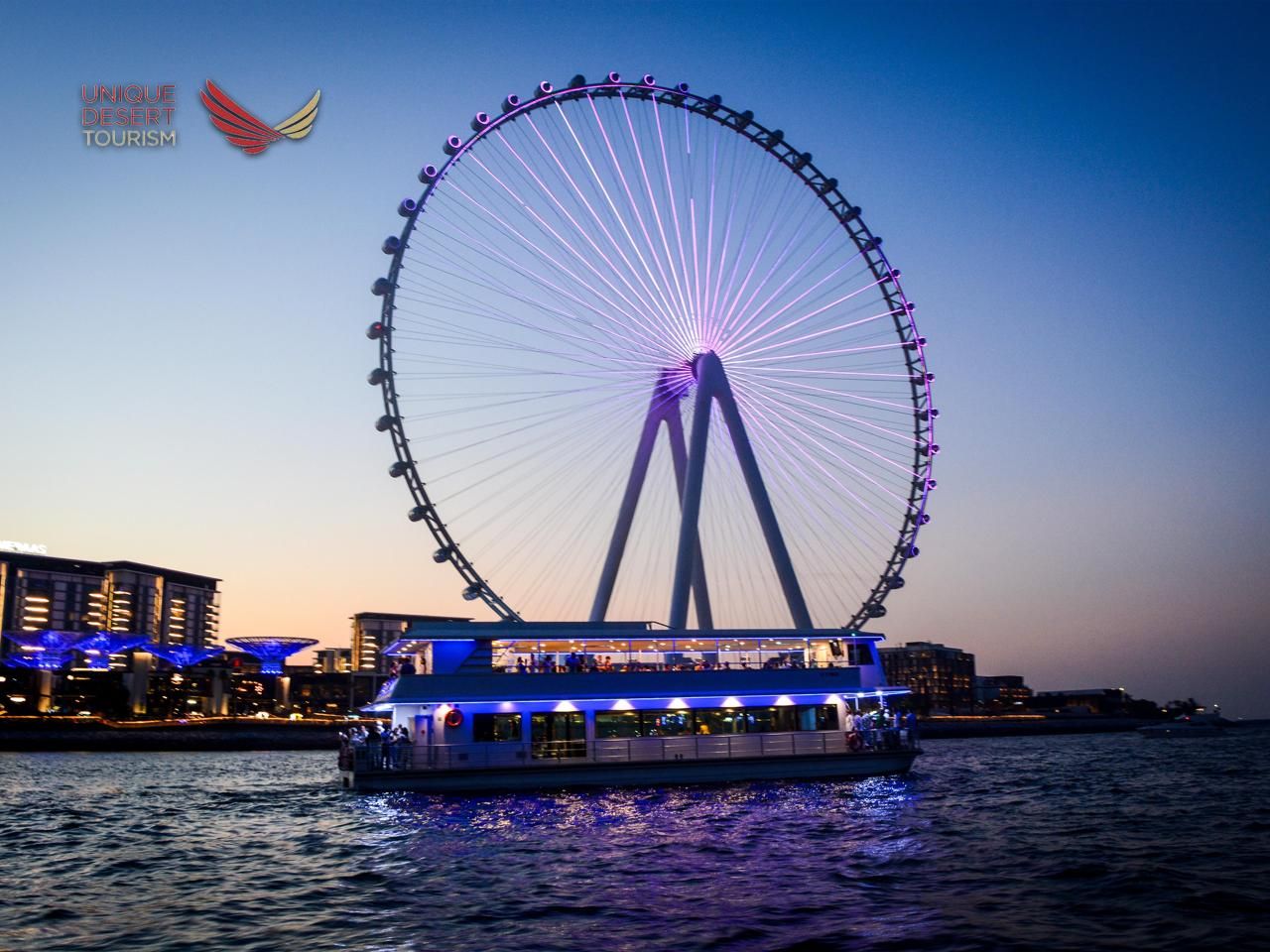 Dubai Marina Dinner Buffet on Glass Boat - Child (AED99), Adult (AED109)